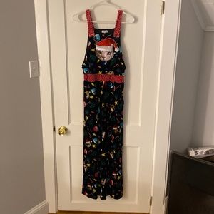 Christmas Cat Jumpsuit